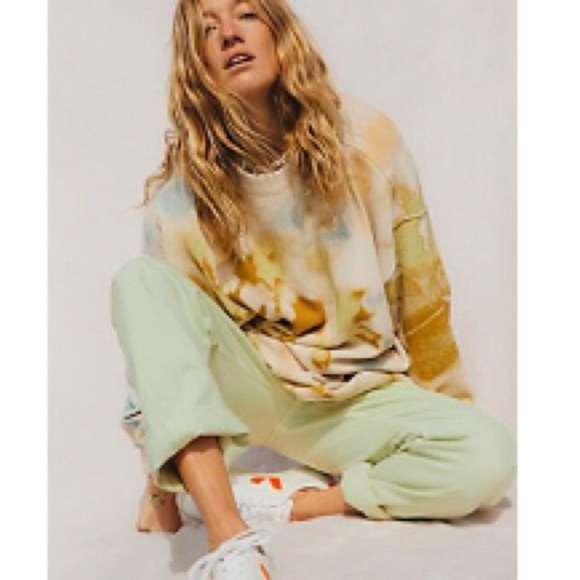 Cosmos Tie- Dye Pullover by Free People - Picture 1 of 8